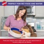 SPOT Standard Crock Dish - Heavy Duty, Non-Slip, Round Ceramic Food/Water Bowl for Pets, Ideal for Medium to Large Dogs or Multiple Animals, Dishwasher Safe - 9.5 in, 8 Cups, (64 Oz) - Image 3