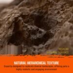 Reptile Water Dish,Resin Reptile Rock Food Feeder Bowl, Water and Food Bowl, Terrarium Decor for Leopard Gecko, Lizard,Spider, Turtle,Scorpion, Chameleon, Hermit Crabs (Small, Yellow) - Image 6