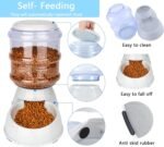 Automatic Dog Feeders, Dog Feeder Dispenser for Large Dogs, 3 Gallon Gravity Automatic Dog Cat Feeder Station, Dry Food Storage Container Bowl for Adult Dogs - Image 5