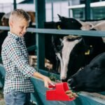 Baderke 6 Pcs Feed Scoop Plastic Enclosed Feed Scoop with Measure Marks Heavy Duty Durable Stackable Feed Scoop for Horse Goat Ranchers Livestock Homesteaders Feeding Supplies (Red) - Image 6