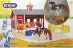 59197 Stablemates Red Stable Set with Two Horses, N/a - Image 8