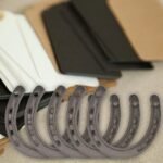 TIHOOD 2PCS Cast Iron Horseshoe Wall Decor, Medium Horseshoe Durable Cast Iron 5 Holes On Each Side for Indoor Or Outdoor - Image 5
