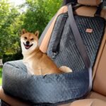 Dog Car Seat Pet Booster Seat Pet Travel Safety Car Seat,The Dog seat Made is Safe and Comfortable,and can be Disassembled for Easy Cleaning (Gray) - Image 5
