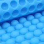 468-Cavity Dog Treat Mold,Mini Round Silicone Mold Dog Treats Pan for Cookies, Pet Treats Baking Mold Small Dot Cake Decoration(Blue) - Image 4