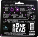 Himalayan Dog Chew Bonehead Small Dog Chew Holder, Secures Chews for Dogs, Chew Smarter and Longer, Stimulate Your Dog, Holds Yak Chews with Screw-in Fastener, 1 Dog Toy - Image 4