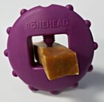 Himalayan Dog Chew Bonehead Small Dog Chew Holder, Secures Chews for Dogs, Chew Smarter and Longer, Stimulate Your Dog, Holds Yak Chews with Screw-in Fastener, 1 Dog Toy - Image 6