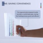 Harrison Howard Feed Scoop for Equine Precision Plastic Measuring Scoop with Measurement Markings Perfect for Stable Use Measuring Sweet Feed Pellet Oats Grain Water - Image 4