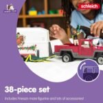 schleich HORSE CLUB — 38-Piece Toy Horse Trailer and Truck Playset with Horse, Rider Action Figure and Accessories, Detailed Animal Toys for Kids Ages 5+ - Image 5