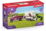 schleich HORSE CLUB — 38-Piece Toy Horse Trailer and Truck Playset with Horse, Rider Action Figure and Accessories, Detailed Animal Toys for Kids Ages 5+ - Image 8