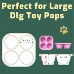 Pet Feeder Pink Silicone Treat Tray Mold Compatibility with Pupsicle Toy, Large Dogs - Image 5