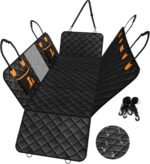 Back Seat Extender for Dogs-Large Space, Dog Car Seat Cover Hard Bottom Holds 400lbs, Dog Car Seat Cover for Back Seat, Waterproof Backseat Cover for Dogs in Car, SUV, Truck - Image 10