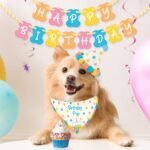 Gift Republic Birthday Pup - Dog Birthday Kit - Puppy Birthday Banner, Bandana, Hat + Dog Treat Recipe Booklet - Image 3