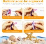 Interactive Robot Fish Toys for Cat/Dog(6 Pcs), Activated Swimming in Water with LED Light, Swimming Bath Plastic Fish Toy Gift to Stimulate Your Pet's Hunter Instincts - Image 6