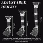 Shrimp Feeding Tube and Dish Set Aquarium Fish Feeder Tube Clear Shrimp Feeder Fish Tank Feeding Supplies with Feeding Ring Cleaning Brush for Fish Tank Aquarium - Prevent Food Scattering - Image 4