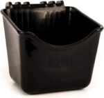 Lock N Load Livestock & Pet Feeds Mountable Heavy Duty Feed Bucket 14''x11''x11'' with Hardware Material Polyethylene Hold up to 12 Quarts - Image 3