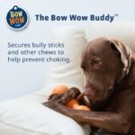 Bow Wow Labs New Bow Wow Buddy Starter Kit - Anti-Choking Bully Stick Safety Device for Dogs (L) - Image 3