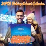 PLUSINNO Advent Calendar Fishing 2024, 24 Days Fishing Lure Advent Calendar Fishing Tackle, Christmas Countdown Advent Calendars Gifts for Adult Men Teen Boys - Image 3