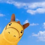 iPlay, iLearn Bouncy Pals Hopping Horse, Toddler Girl Boy Inflatable Bouncing Animal Hopper Toy, Outdoor Indoor Plush Ride on Bouncer, Baby Birthday Gift 18 Month 2 3 4 Year Old Kid - Horse - Image 9