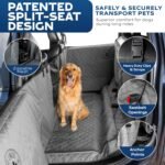 Dog Truck Seat Covers for Trucks with Fold Up Seats - Crew Cab Floor Cover with Door Protection - Waterproof Dog Hammock for Truck Back Seat Cover - Truck Dog Seat Cover Back Seat - Image 6