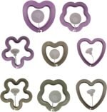 Bettas Feeding Floating Feed Circle Heart/Flower Shaped Reduce Waste &Maintain Water Quality for Fish Aquariums Feeding Floating Bettas Feeding Small Floating Fish Feeding - Image 3