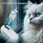Cat Camera Collar with 128GB,Collar Camera Mini Body for Pets, No WiFi Action Camera for Cats and Dogs,Dog Tracker Camera Collar Outdoor/Indoor,Birthday Gift for Pets - Image 3