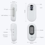 Cat Camera Collar with 128GB,Collar Camera Mini Body for Pets, No WiFi Action Camera for Cats and Dogs,Dog Tracker Camera Collar Outdoor/Indoor,Birthday Gift for Pets - Image 6