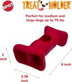 SPOT Treat Holder- Safety Device Bully Stick Holder & Yak Cheese Holder for Medium and Large Dogs, to Help Prevent Choking, 6in - Image 4