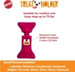 SPOT Treat Holder- Safety Device Bully Stick Holder & Yak Cheese Holder for Medium and Large Dogs, to Help Prevent Choking, 6in - Image 5