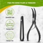 Fish Bone Pliers/Tweezers Stainless Steel – Fish Deboning Tools for All Kind of Fish. - Image 6
