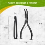 Fish Bone Pliers/Tweezers Stainless Steel – Fish Deboning Tools for All Kind of Fish. - Image 8