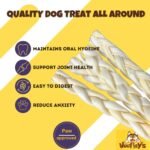 Woofley's Braided Beef Cheek 12 Inch Jumbo - 5 PCS - Image 5