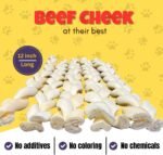 Woofley's Braided Beef Cheek 12 Inch Jumbo - 5 PCS - Image 6