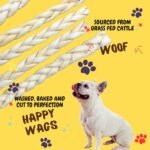Woofley's Braided Beef Cheek 12 Inch Jumbo - 5 PCS - Image 7