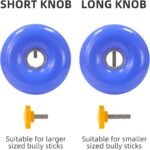 Bully Stick Bolt for Dogs Dog Treat Holder, Hold on to Last bite - Securely Firm to Help Prevent Choking, Dog Safety Device - Silicone Covering for Floor Protection and Noise Reduction (Blue) - Image 5