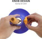 Bully Stick Bolt for Dogs Dog Treat Holder, Hold on to Last bite - Securely Firm to Help Prevent Choking, Dog Safety Device - Silicone Covering for Floor Protection and Noise Reduction (Blue) - Image 6