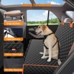 MIXJOY Dog Seat Cover for Back Seat Waterproof Dog Seat Covers for Cars, Car Seat Protector for Dogs, Nonslip Back Seat Cover for Trucks & SUV - Image 6
