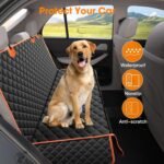 MIXJOY Dog Seat Cover for Back Seat Waterproof Dog Seat Covers for Cars, Car Seat Protector for Dogs, Nonslip Back Seat Cover for Trucks & SUV - Image 7