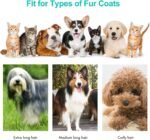 neabot Neakasa P1 Pro Pet Grooming Kit & Vacuum Suction 99% Pet Hair, Professional Clippers with 5 Proven Grooming Tools for Dogs Cats and Other Animals - Image 8