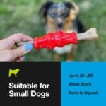 Hero Bonetics Noisy Joint Bone - Promotes Healthy Teeth, Gums and Mind - Wood Scented - for Small Dogs - Image 3