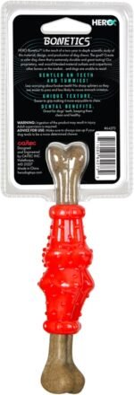 Hero Bonetics Noisy Joint Bone - Promotes Healthy Teeth, Gums and Mind - Wood Scented - for Small Dogs - Image 6