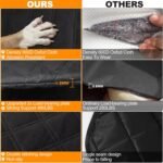 2024 Upgraded Dog Car Seat Cover,Back Seat Extender with Hard Bottom(Holds 480lbs), Supports 4 Dogs at The Same time, for Car SUV Truck. (Black.) - Image 3