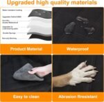 2024 Upgraded Dog Car Seat Cover,Back Seat Extender with Hard Bottom(Holds 480lbs), Supports 4 Dogs at The Same time, for Car SUV Truck. (Black.) - Image 4