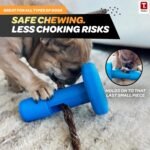 Tarli Bully Stick Bolt for Dogs Dog Treat Holder, Hold on to last bite - Securely Firm to help prevent Choking, Dog Safety Device - Silicone Covering for Floor Protection and Noise Reduction - Image 3