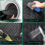 Dog Car Seat Cover for Back Seat Cover,Non Stick Fur Rear Seat Protector for Pet,Nonslip Waterproof Durable Universal Fit Interior Backseat Covers for Auto Van SUV - Image 6