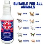 Ringworm Prevention Pack for Large and Small Animals - Control and Help Ringworm for Goats, Cattle, Horses, All Pets and Livestock. Ring Out, Ring Out Shampoo and Empty 32 oz Spray Bottle - Image 6