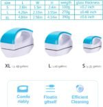 Magnetic Aquarium Fish Tank Glass Algae scrapers Glass Cleaner Scrubber Clean Brush [Floating,Scratch-Free,Non-Slip,magnetizing] S - Image 9