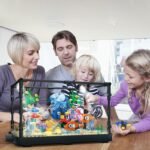 Fish Tank Building Block Set for Adults and Kids Lighting Aquarium Building Block Toys for Boys Girls Age 8-14 Including Ocean Jellyfish, Fish, Corals, Crab 725pcs - Image 6