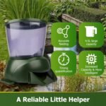 Pond Automatic Fish Feeder(4.5L),Large Pond Fish Feeder Automatic Dispenser Outdoor, Battery-Powered Timed and Quantitative,Suitable for Breeder to Use During Travel Or Poor Quality Weather. - Image 5