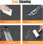 Dog Car Seat Cover for Back Seat, Backseat Extender for Dogs Hard Bottom, Car Back Seat Extender for Dogs, Dog Hammock for Cars, Black - Image 7