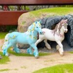 Elf Horse Toy, Farm Animals Garden Decoration, Pretty Horse Toy for Girls and Boys, Lovely Mare Horse Toy Figurine for Kids, It can be Used as Birthday Gifts Party Gifts Cake Decorations - Image 6